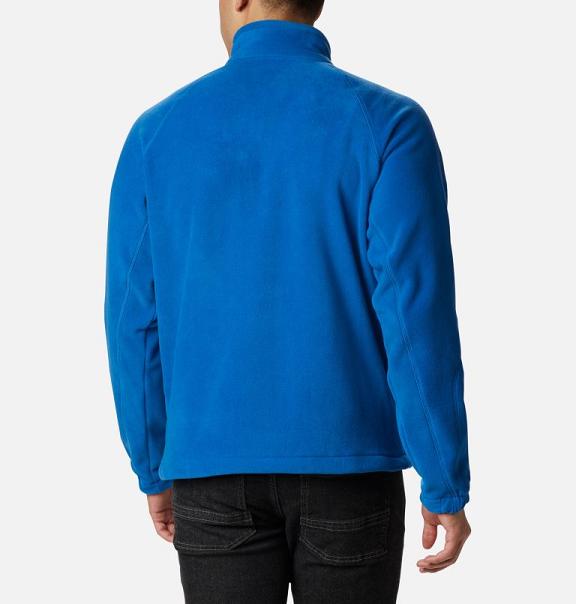 Columbia Fast Trek II Fleece Jacket Blue For Men's NZ24869 New Zealand